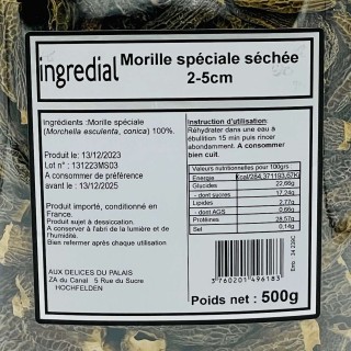 Lot 6x Morille spéciale (2 - 5cm) - Pot 500g
