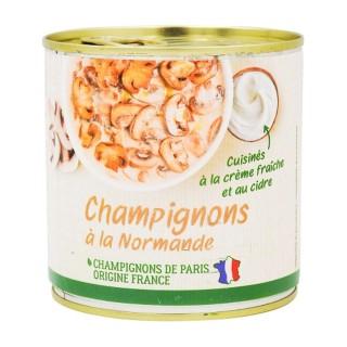 Lot 12x Champignon à la crème façon normande - Boîte 380g