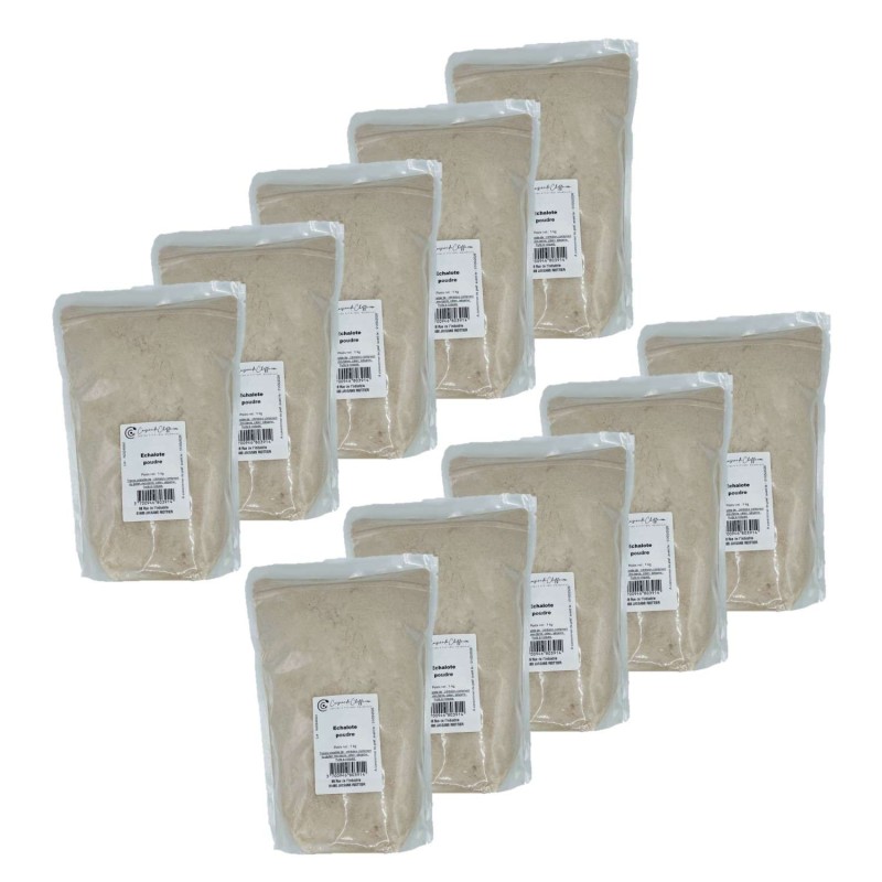 Lot 10x Echalote poudre - Sachet 1kg