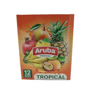 Lot 2x Boisson instantanée arôme tropical - 12 x 30g - Boîte 720g