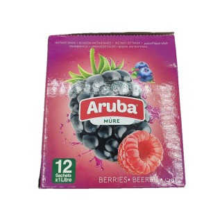 Lot 10x Boisson instantanée arôme fruits rouges - 12 x 30g - Boîte 3,6kg