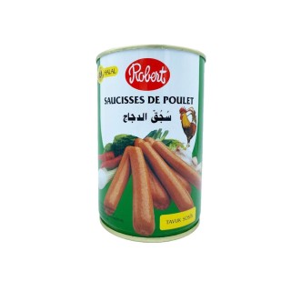 Lot 12x Saucisses de poulet - Conserve 5,1kg