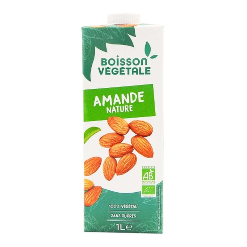 Boisson végétale amande BIO - Brique 1L