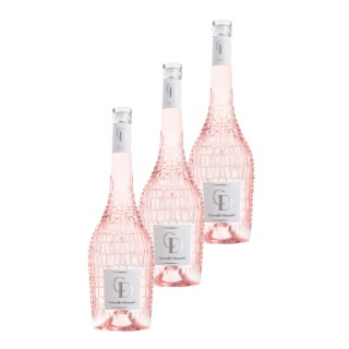 Lot 3x Vin rosé de Nîmes - AOP / HVE - Bouteille kg