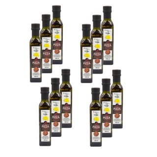 Lot 12x Huile pimentée spéciale pizza - Bouteille kg