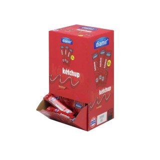 Lot 3x Ketchup - 200 dosettes 12g - Boîte 2,4kg