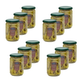 Lot 12x Piment au vinaigre - Bocal 390g