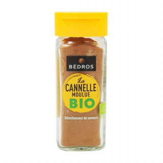 Lot 5x Cannelle en poudre BIO - Flacon 24g