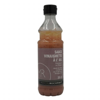 Lot 3x Sauce vinaigrette à l'ail - Bouteille 350g