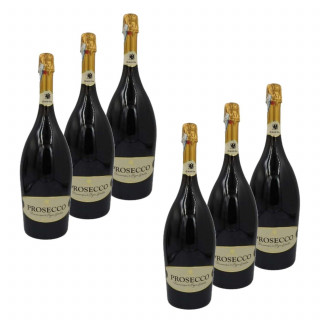 Lot 6x Magnum Prosecco brut DOC - Bouteille 1,5L