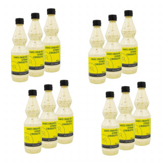 Lot 12x Sauce crudité citron ciboulette - Bouteille 500g