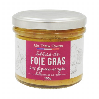 Lot 3x Délice de foie gras aux figues - Bocal 300g