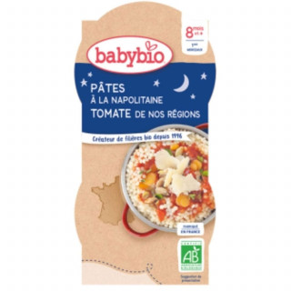 Lot 3x Bol pâtes à la napolitaine BIO - 2x200g - Pack 1,2kg