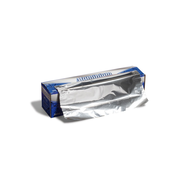 Rouleau de papier aluminium - 200 m x 32,6 cm