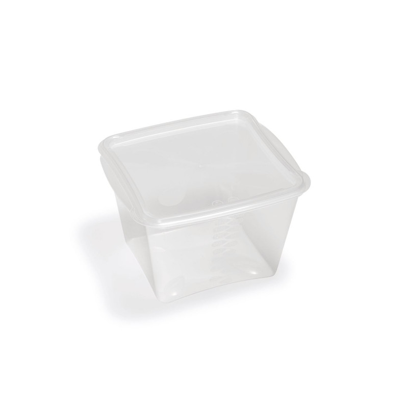 Lot de 30 boîtes hermétiques avec couvercle rentrant -1,8 L