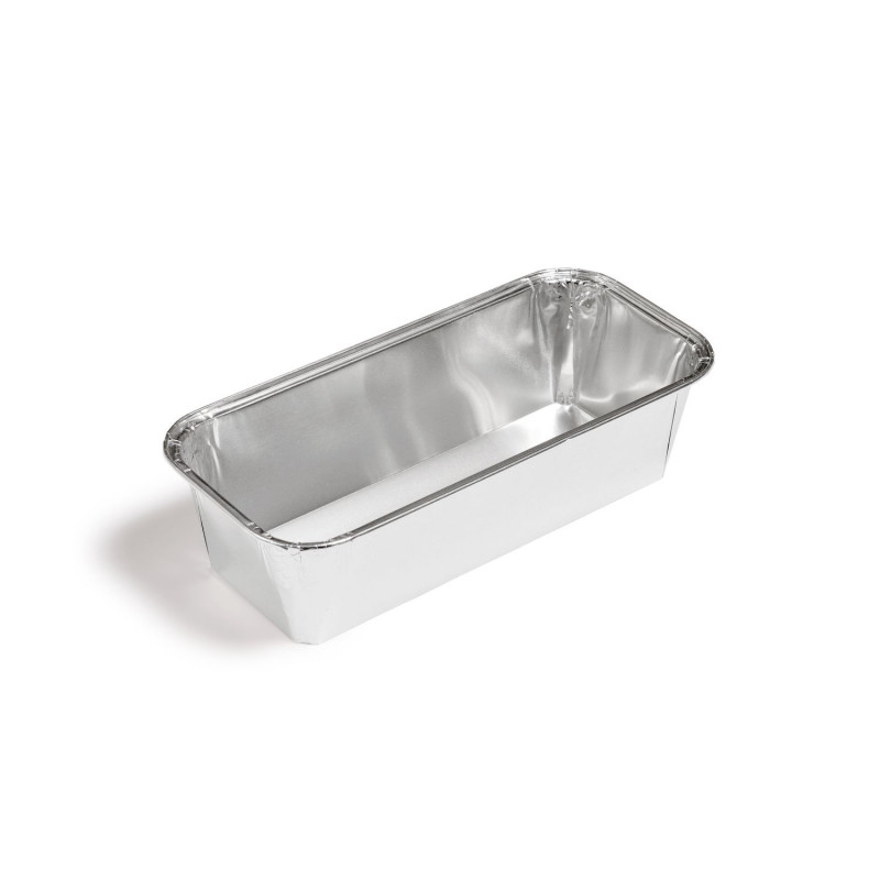 Lot de 100 moules à cake en aluminium - 1100ml