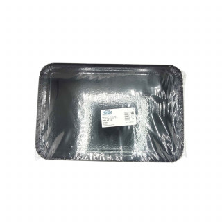 Lot de 25 plateaux traiteur noir - 42 cm x 28 cm