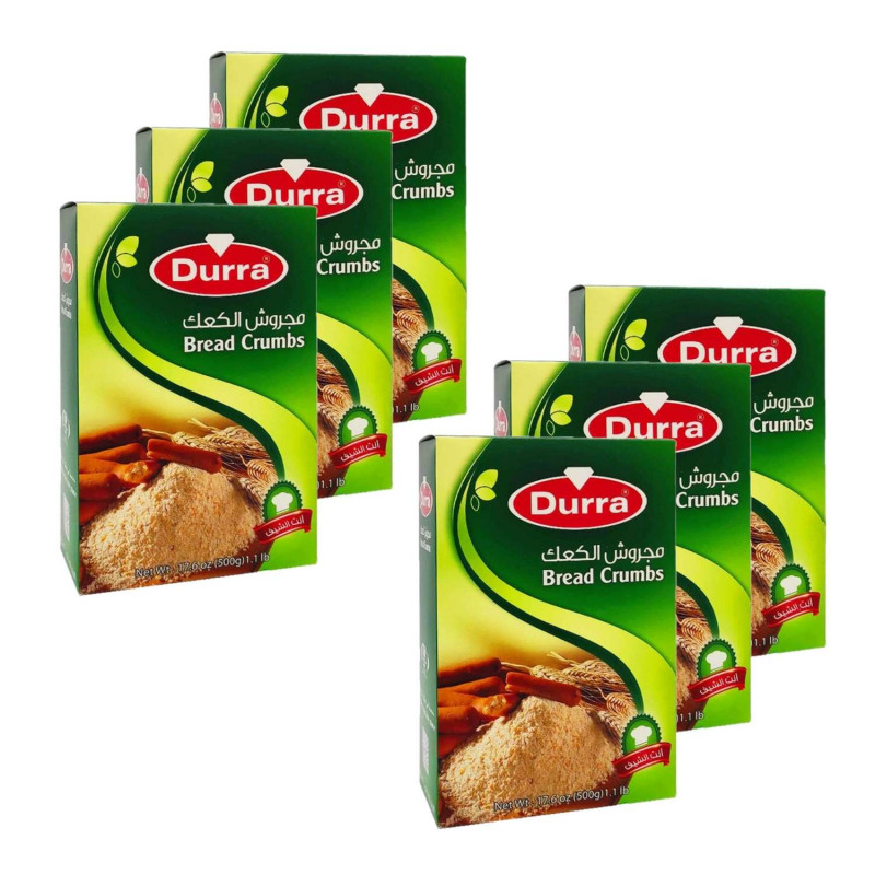 Lot 6x Chapelure - Halal - Boîte 500g