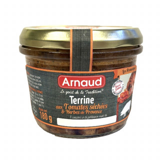 Lot 3x Terrine aux tomates séchées et herbes de Provence - Bocal 180g