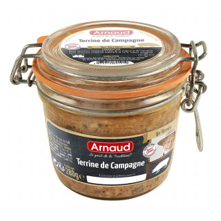 Lot 6x Terrine de campagne - Bocal 180g
