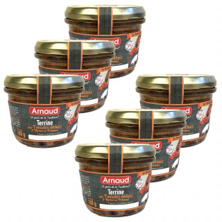Lot 6x Terrine aux tomates séchées et herbes de Provence - Bocal 180g