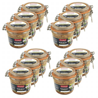 Lot 12x Terrine de cerf au Cognac - Bocal 180g