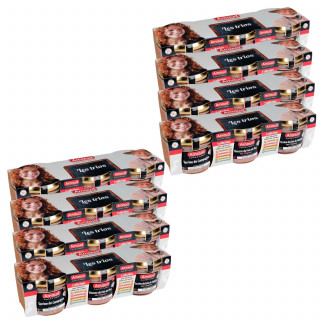 Lot 8x Terrine de campagne + Mousse de foie de porc au Cognac + Terrine de foie de volaille au Cognac - Bocal 3 x 180g