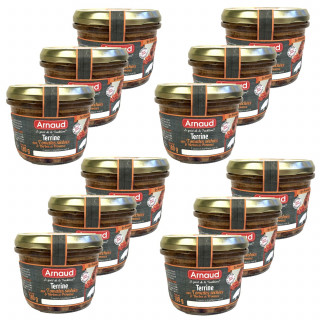 Lot 12x Terrine aux tomates séchées et herbes de Provence - Bocal 180g