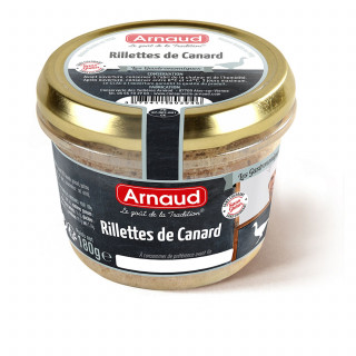 Lot 12x Rillettes de canard - Bocal 180g