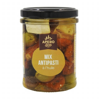 Lot 3x Mix antipasti à l'huile - Bocal 180g