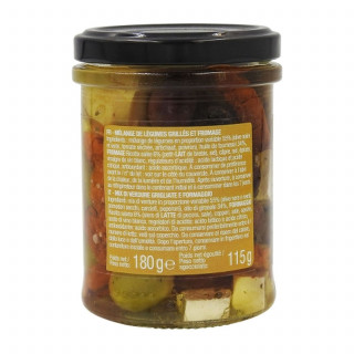 Lot 3x Mix antipasti à l'huile - Bocal 180g