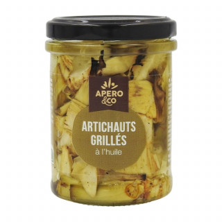 Lot 6x Artichauts grillés à l'huile - Bocal 180g