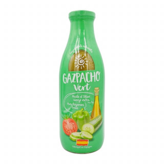 Lot 12x Gaspacho vert - Bouteille 1L