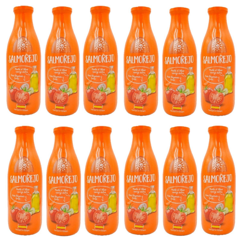 Lot 12x Salmorejo - Bouteille 1L