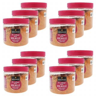 Lot 12x Mélange pour volaille - Boîte 115g