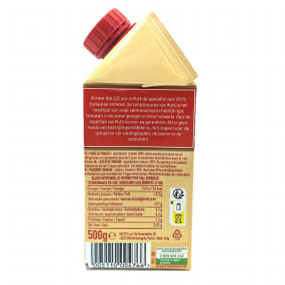 Lot 3x Purée de tomates - Zéro résidu de pesticides - Brique 500g