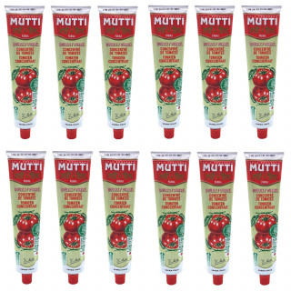 Lot 12x Double concentré de tomates - Zéro résidu de pesticides - Tube 130g