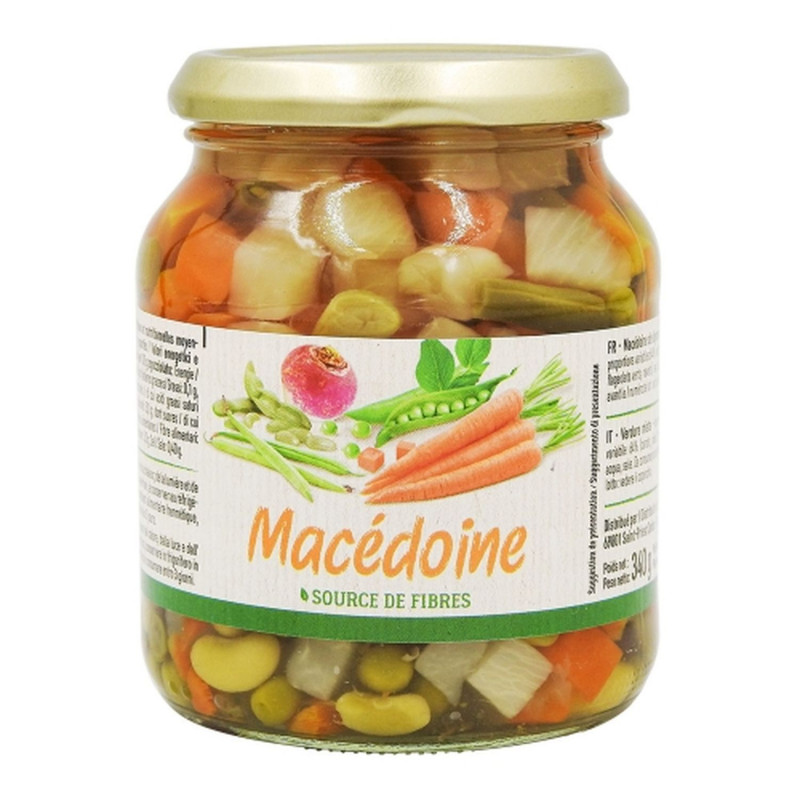 Macédoine de légumes - Bocal 340g