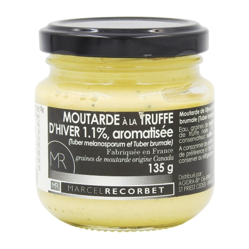 Moutarde à la truffe - Bocal 135g