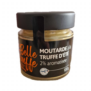 Lot 12x Moutarde à la truffe d'été 2% - Bocal 100g