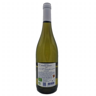 Vin blanc 1ère Escale BIO - Muscadet - Bouteille 750ml