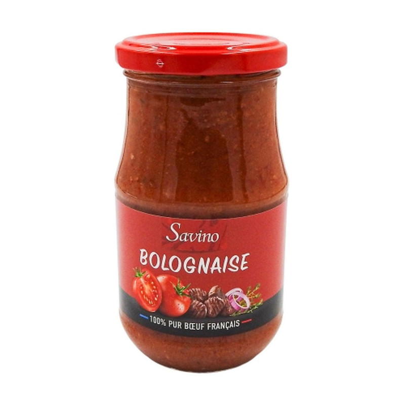 Sauce bolognaise - 100% pur bœuf français - Bocal 350g