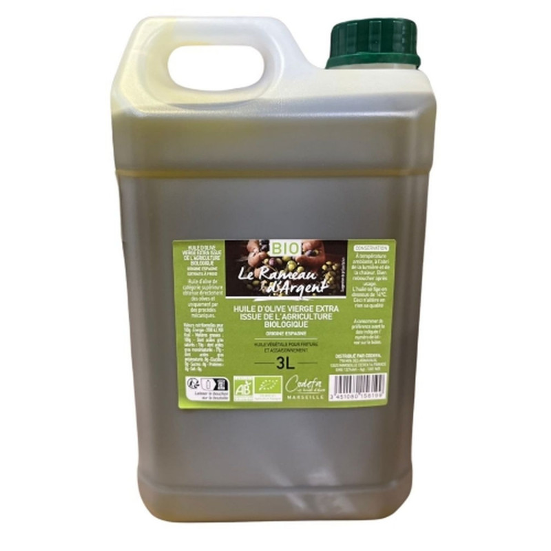 Huile d'olive vierge extra BIO - Bidon 3L