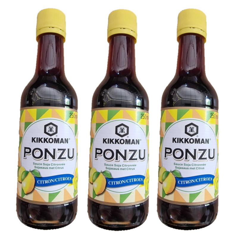 Lot 3x Sauce ponzu - Bouteille 250ml