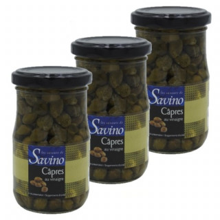 Lot 3x Câpres au vinaigre - Pot 205g