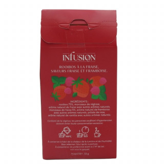 Lot 3x Infusion rooibos fruits rouges - Boîte 32g