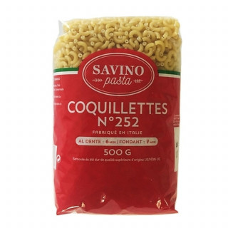 Lot 3x Pâtes Coquillettes n°252 - Paquet 500g