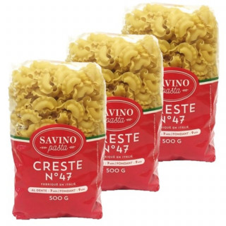Lot 3x Pâtes Creste n°47 - Paquet 500g