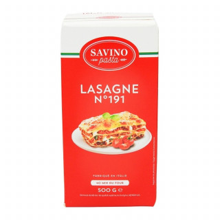 Lot 4x Pâtes à lasagnes - Paquet 500g