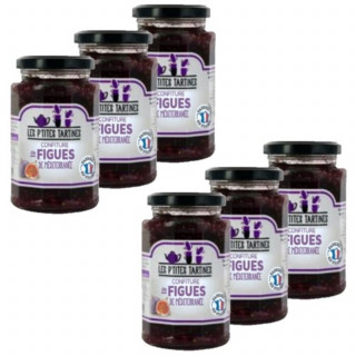 Lot 6x Confiture de figues de Méditerranée - Pot 315g
